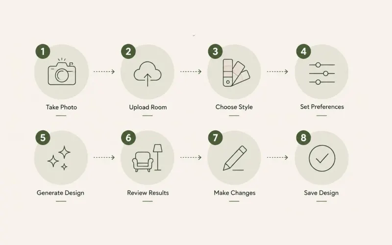 How to Redesign a Room With AI in 2026 (8 Easy Steps)
